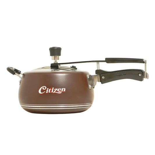 Citizen Handi Color Copper Matte with SS Lid & Induction + Gas Compatible Inner Lid Pressure Cooker (ISI Certified) Citizen