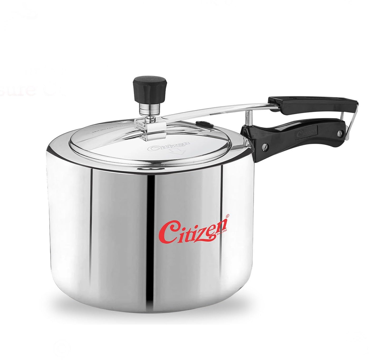 Citizen Smart TRI PLY Stainless Steel Inner Lid Pressure Cooker (ISI Certified, Induction and Gas Compatible)